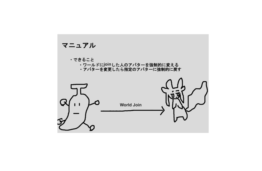 VRC_アバターキャンノットチェンジコンポーネント