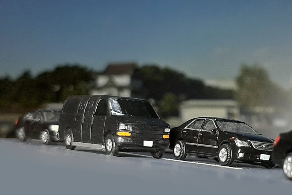 【1/150】 要人警護車両 (外国製)キット