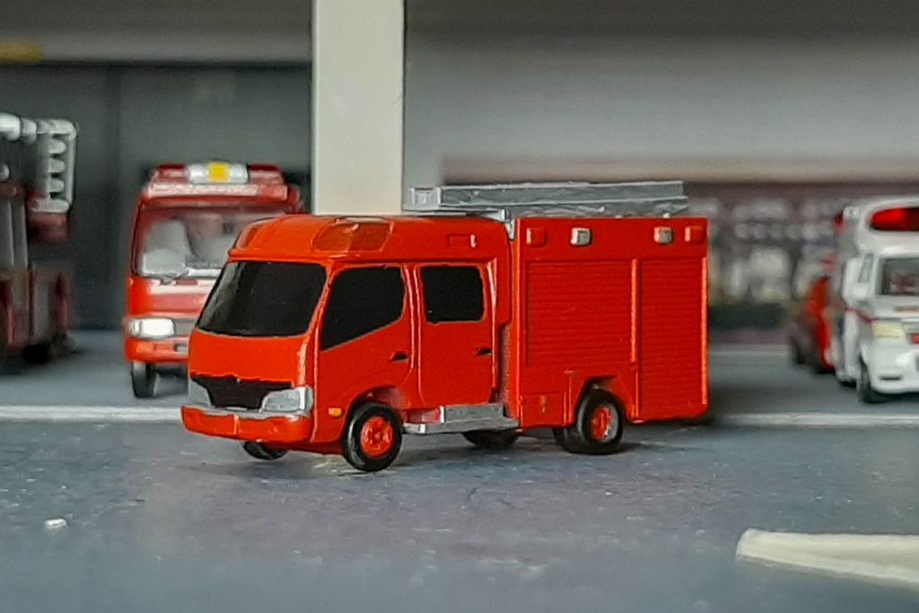 【1/150】ポンプ車 ハイルーフ仕様 キット