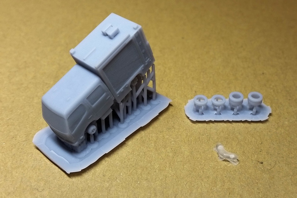 【1/150】交通鑑識車 A キット