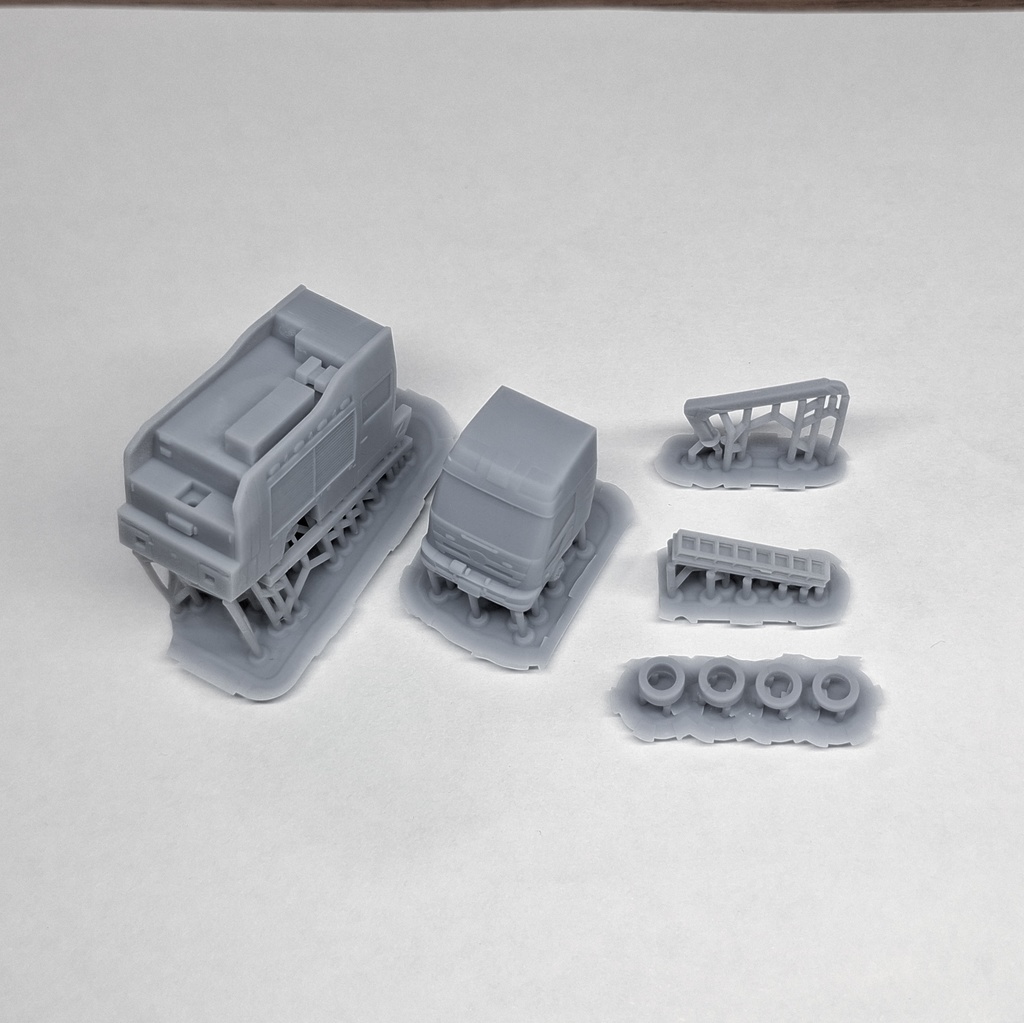 【1/150】 バス型レスキュー車 A キット