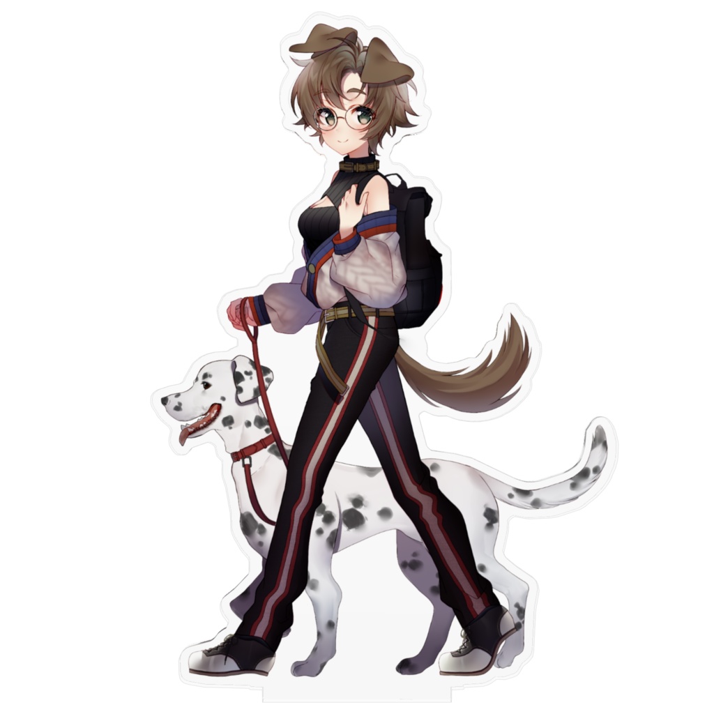 【公式】河地りん描き下ろしアクリルフィギュア