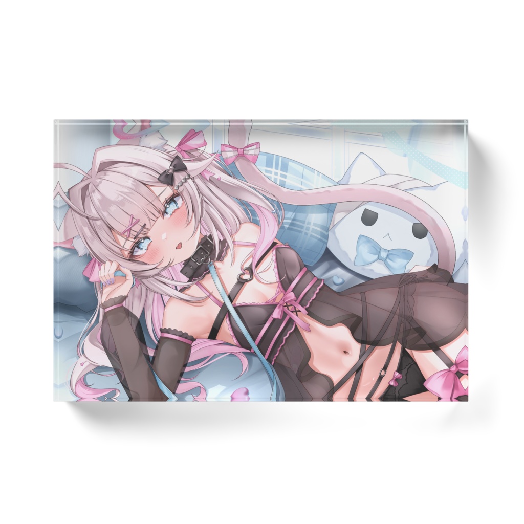 【新髪型】アクリルブロック