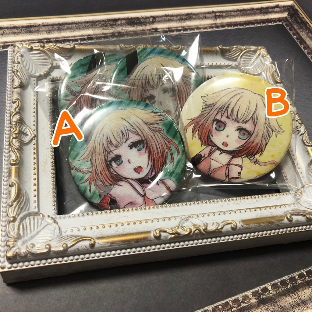 ONE 缶バッジ(One step ONE)