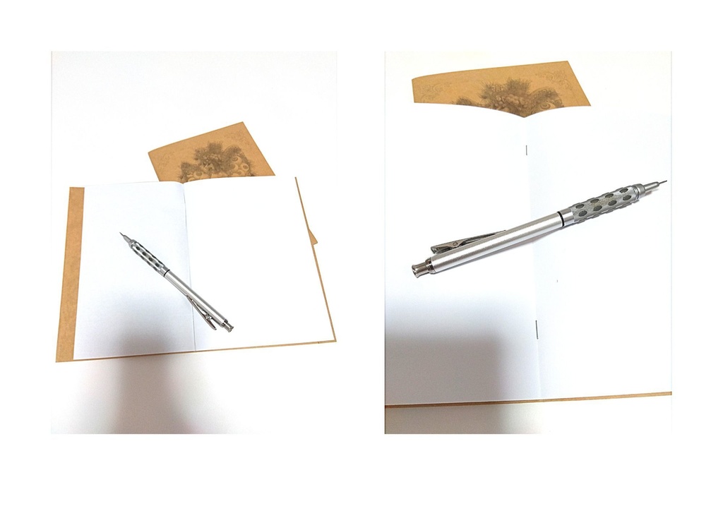 【B6サイズ】手製アートノート〈胎動〉