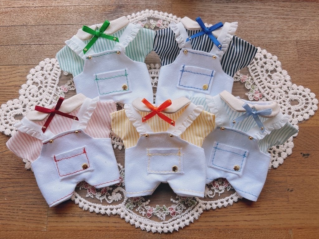 ぬいぐるみ用 洋服 サロペット