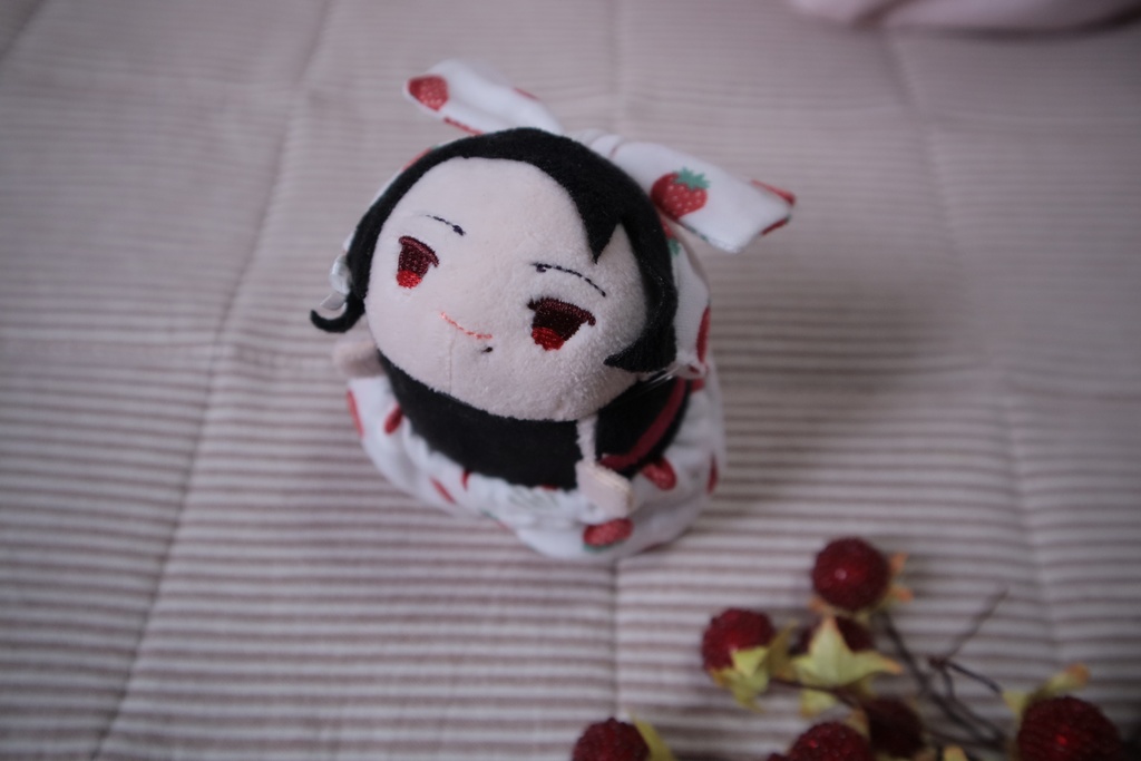 くつろぎ2点せっと(いちご白地)