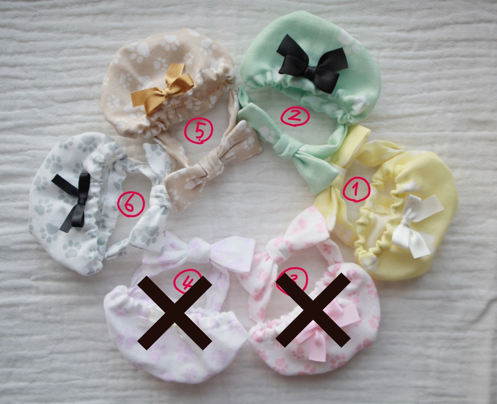 くつろぎ2点せっと(にくきゅー柄)