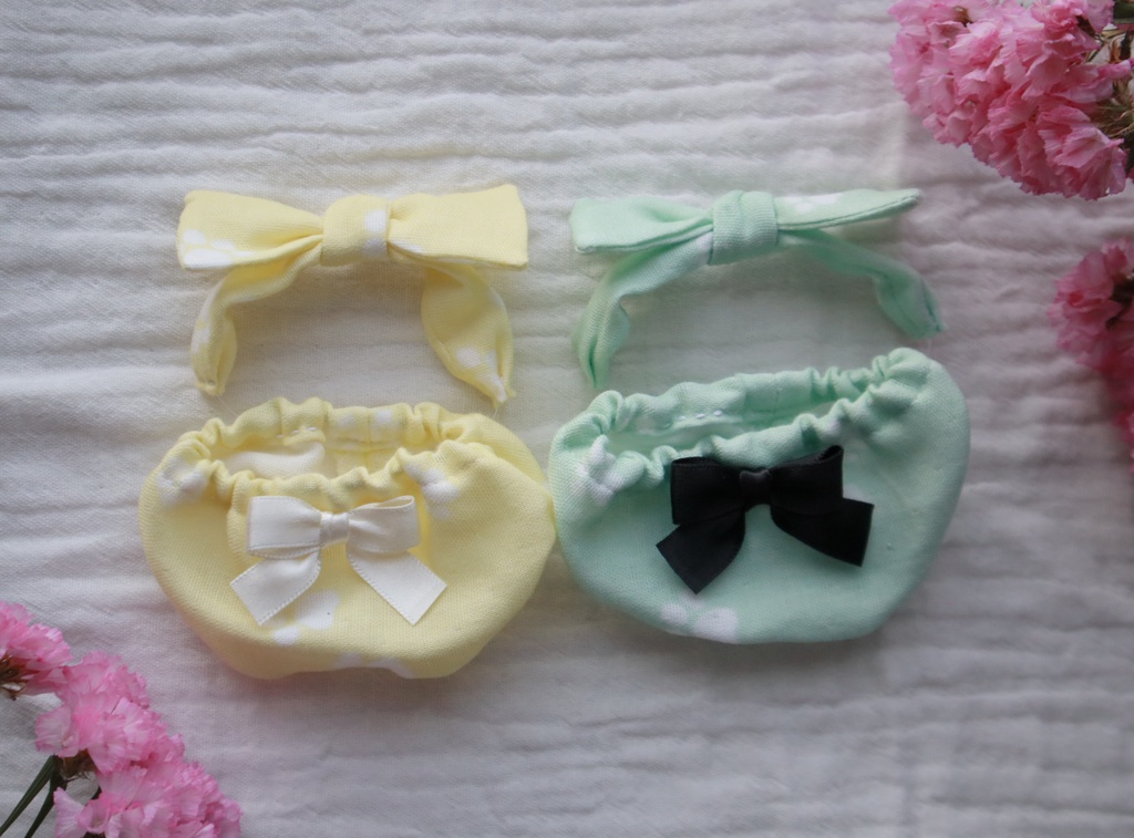 くつろぎ2点せっと(にくきゅー柄)