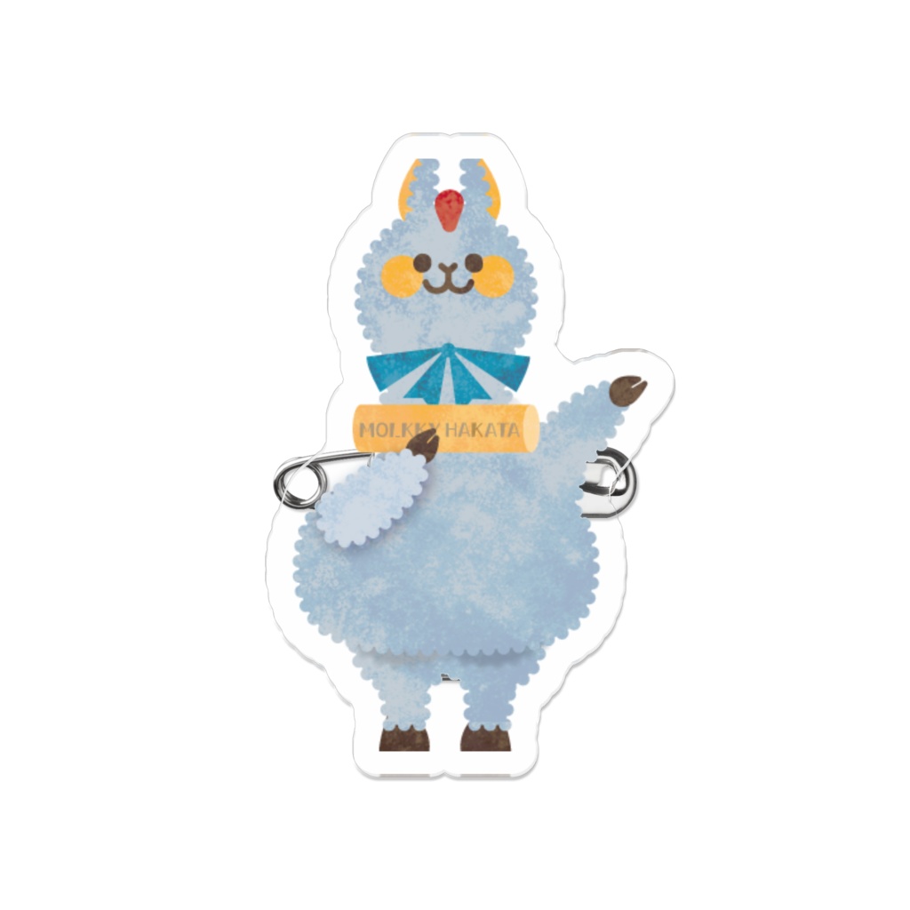 モルパカ_アクリルバッジ