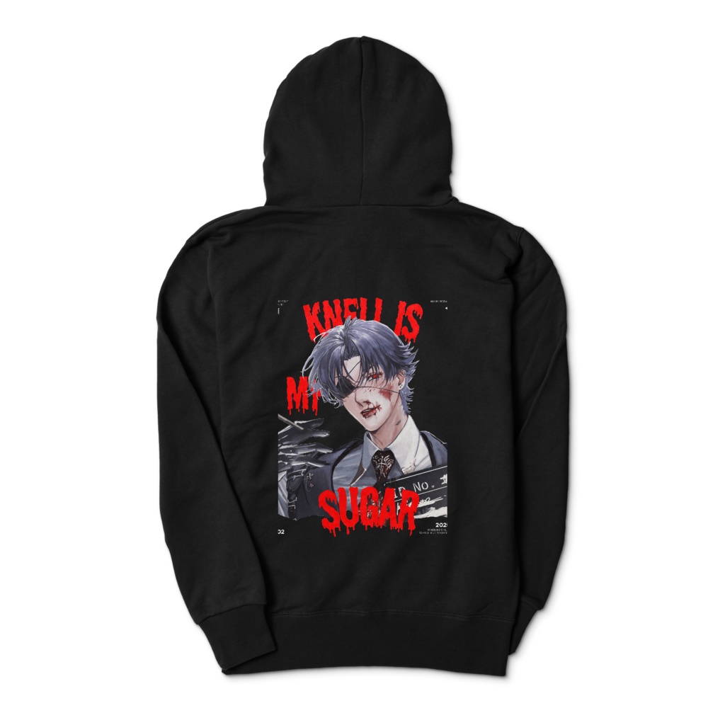 姫野Knell アートパーカー(バックプリント)