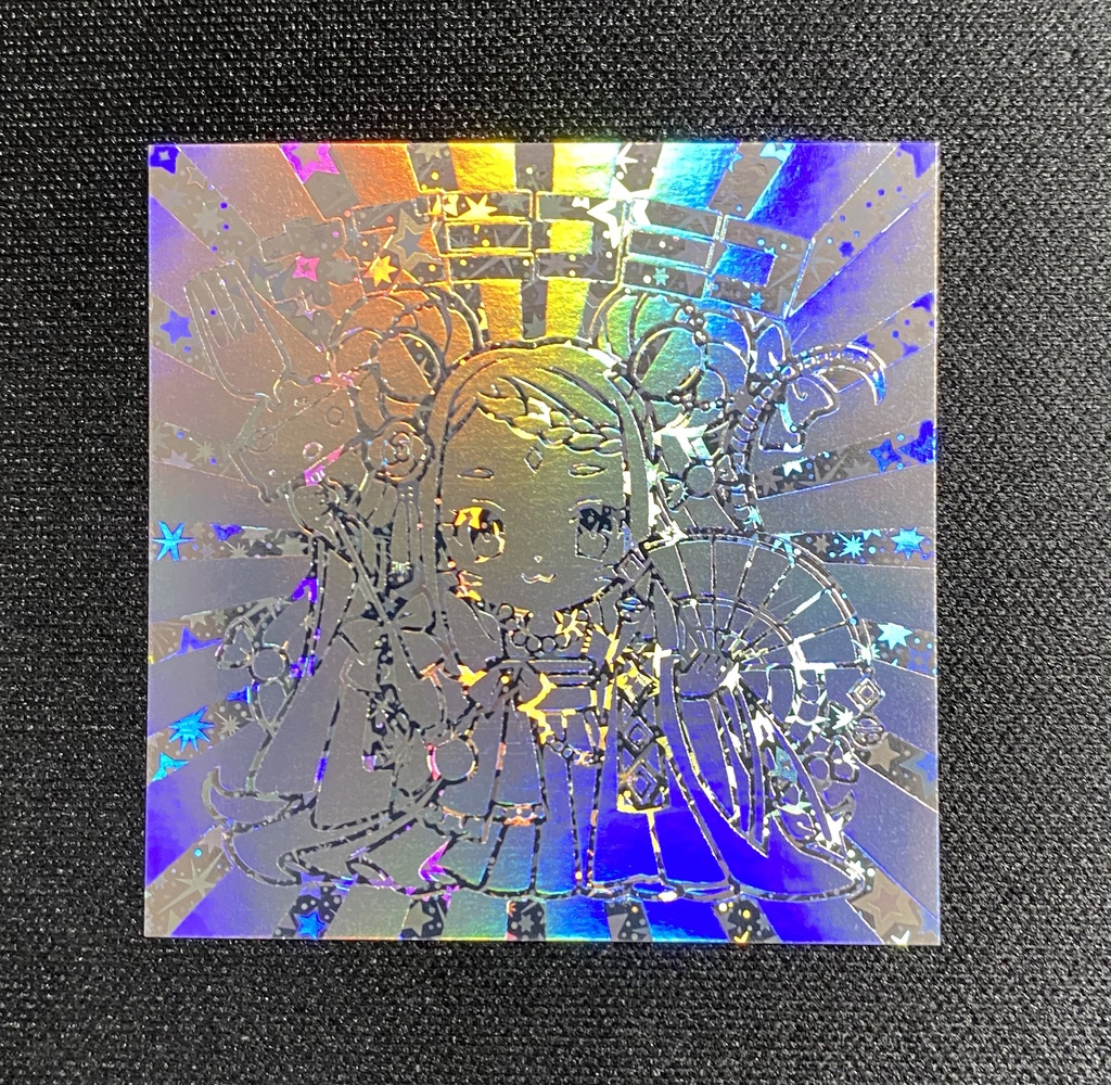 【エトセトランド】 ネズミコミコ <シルバー箔シール>