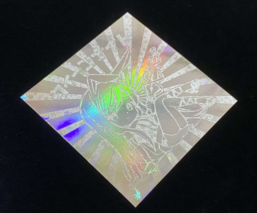 【エトセトランド】 クィーンナイト <シルバー箔シール>