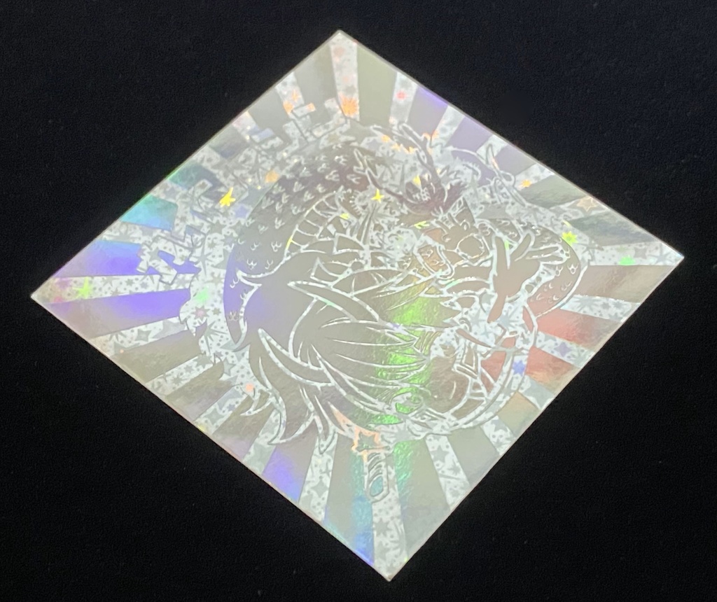 【エトセトランド】 カイン&シン <シルバー箔シール>