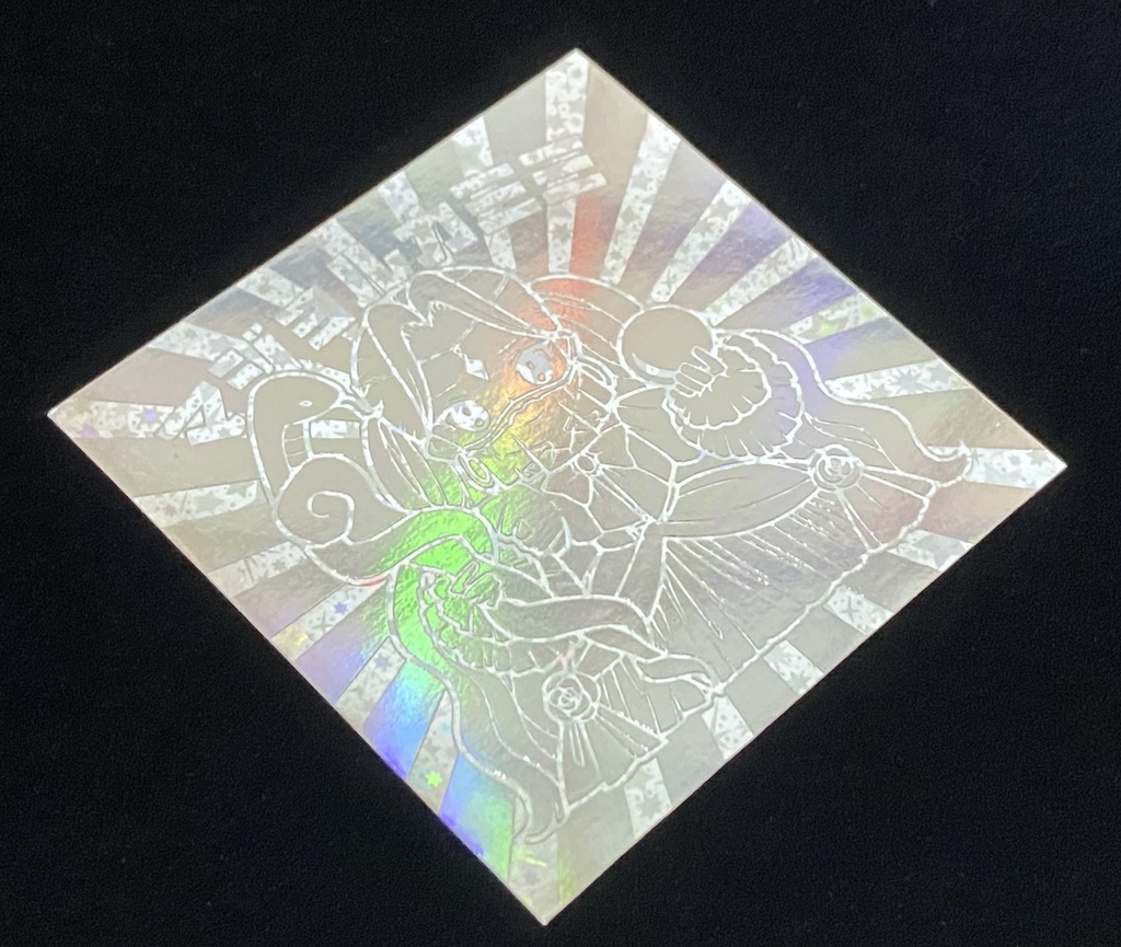 【エトセトランド】 マジョルカミミ <シルバー箔シール>