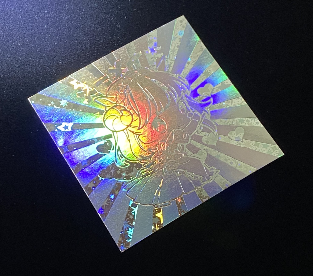 【エトセトランド】 メーメイド <シルバー箔シール>