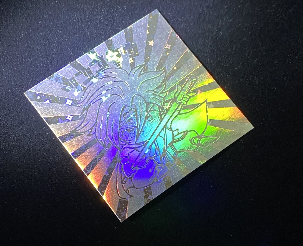 【エトセトランド】 ソンゴクウ <シルバー箔シール>