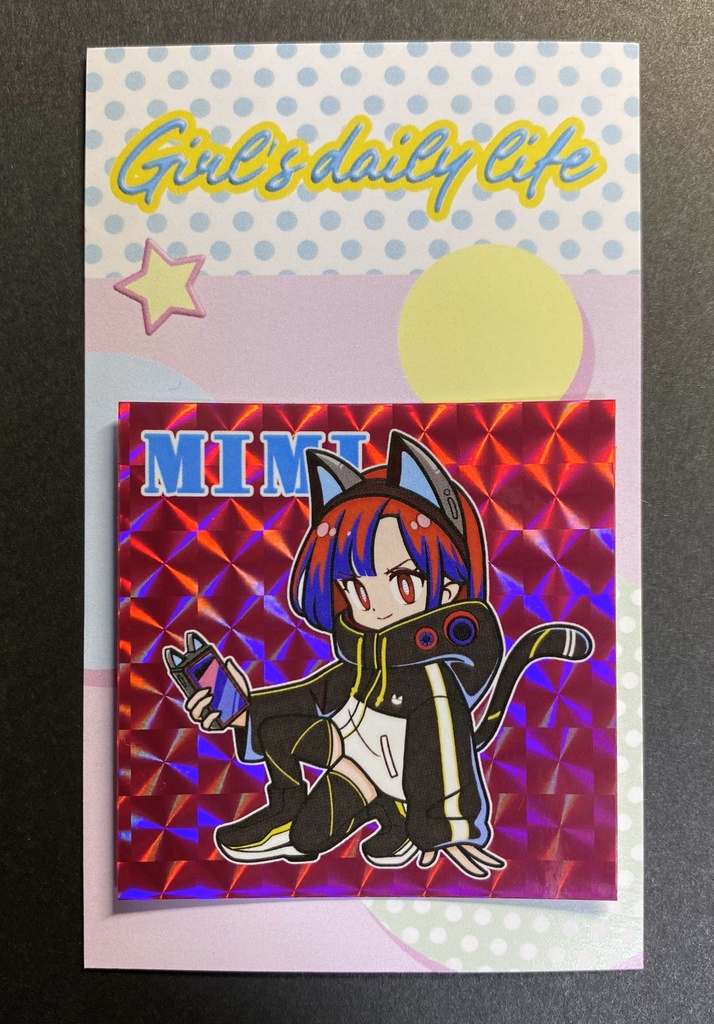 Girl’s daily life「MIMI」カラー背景Ver.