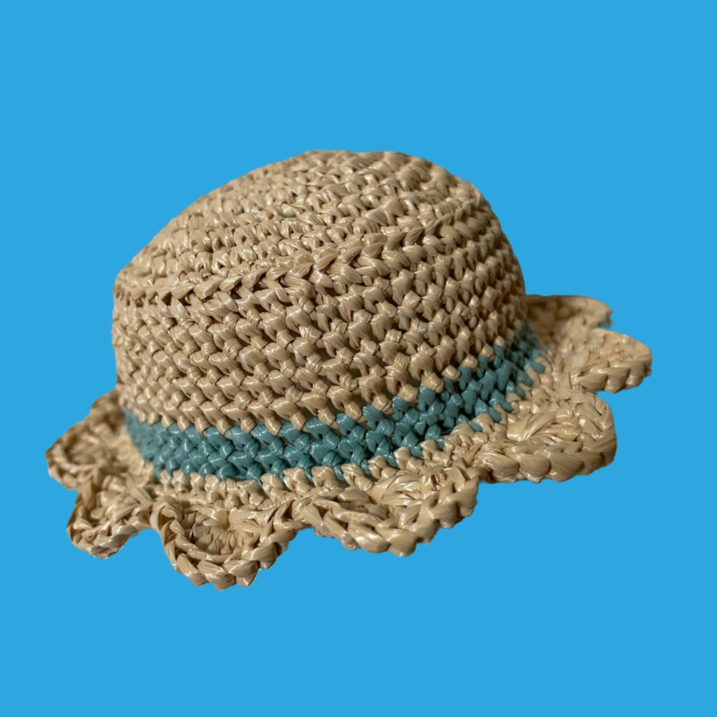 straw hat(mint)