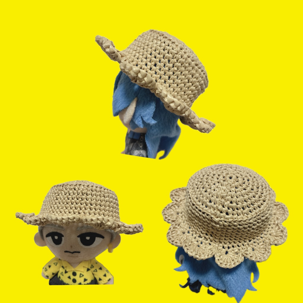 straw hat(White・Beige)
