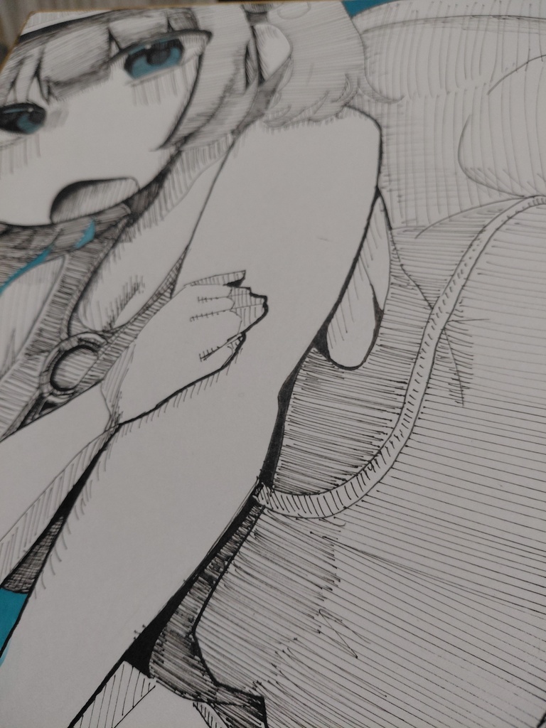 【東方Project】 河城にとり 直筆色紙