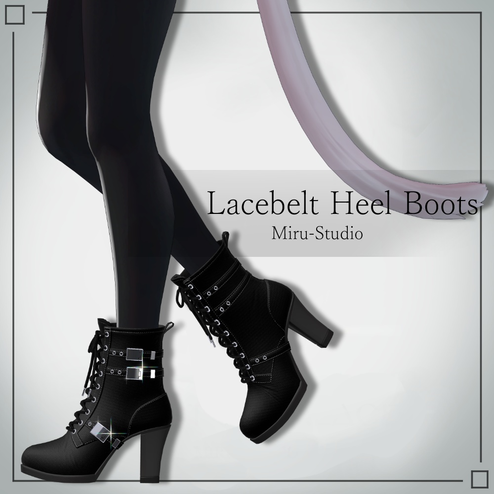 Lacebelt Heel_Boots