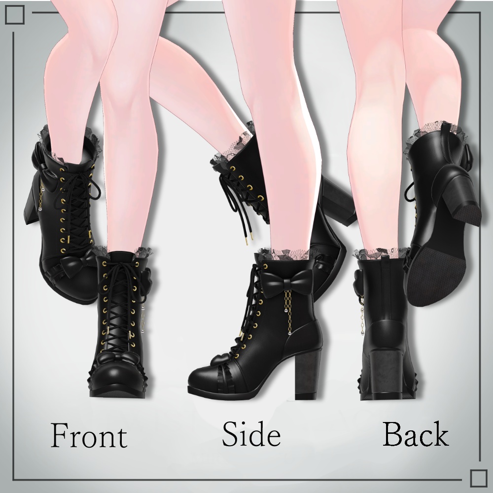 【⏰販売開始SALE⏰】Cute Ribbon Boots