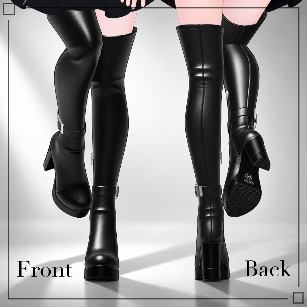 ⏰新作販売開始セール⏰ Knee High Boots【VRC衣装】