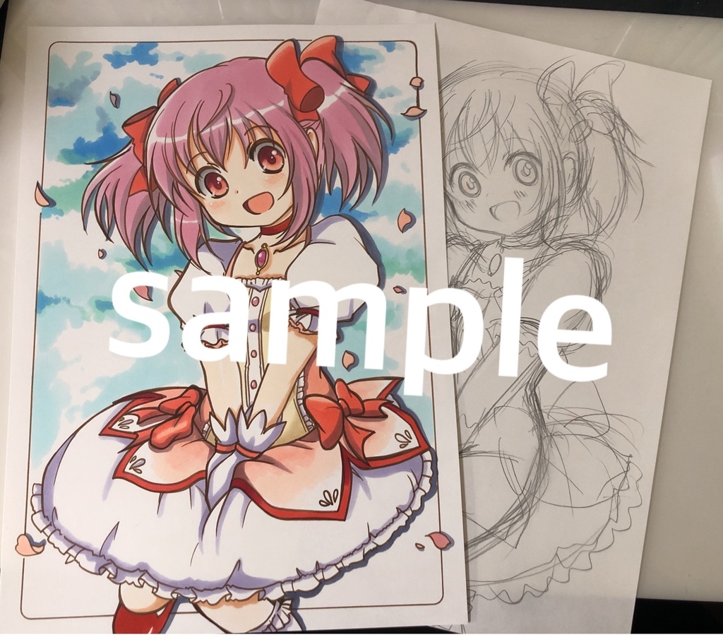 手描き同人イラスト 鹿目まどか まどか マギカ Natu616店舗 Booth 手描き同人イラスト 鹿目まどか まどか マギカ Natu616店舗 Booth