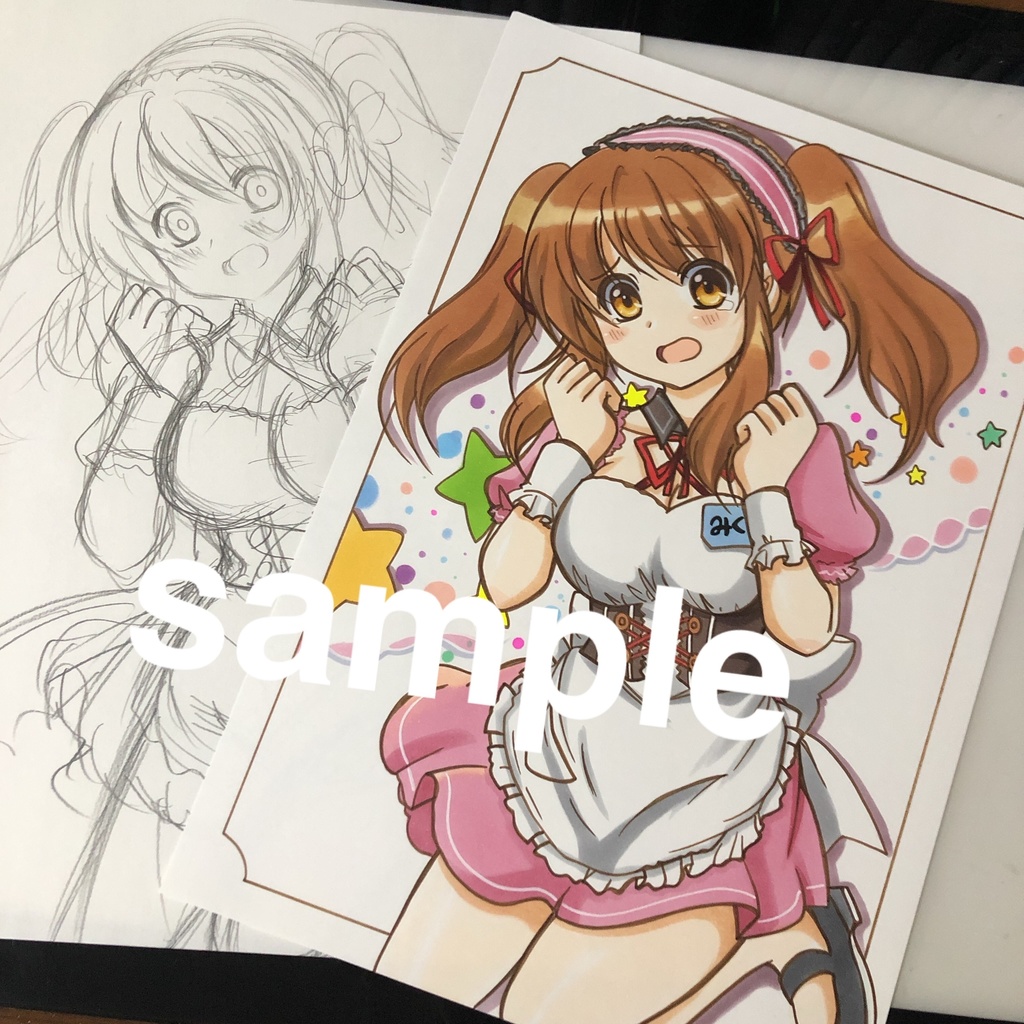 手描き同人イラスト 朝比奈みくる Natu616店舗 Booth