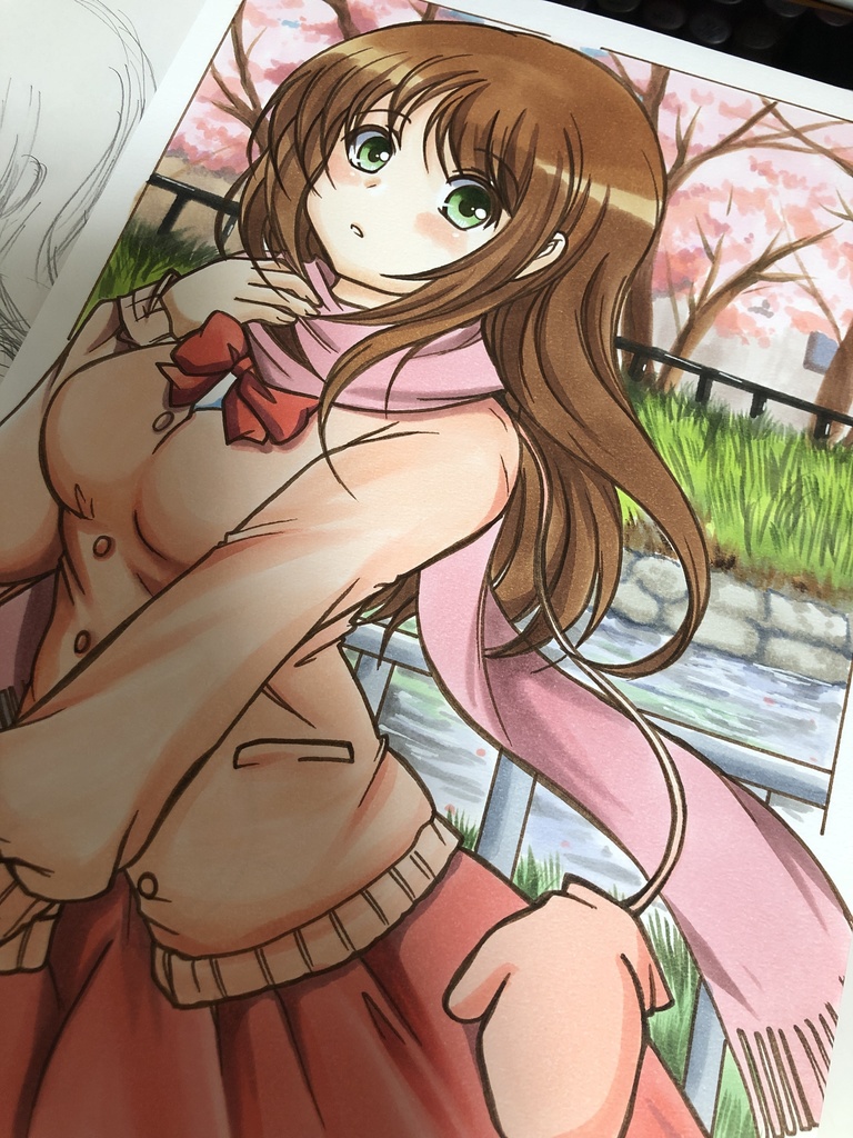 同人イラスト 松実宥 阿知賀編