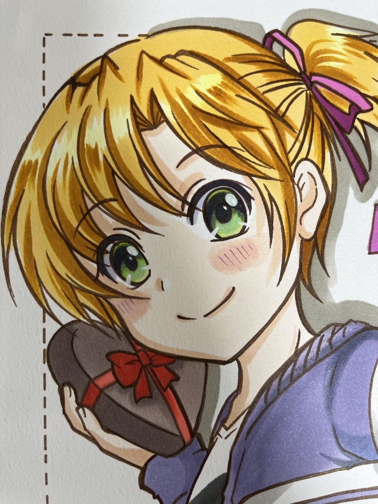 手描き同人イラスト　舞風さん