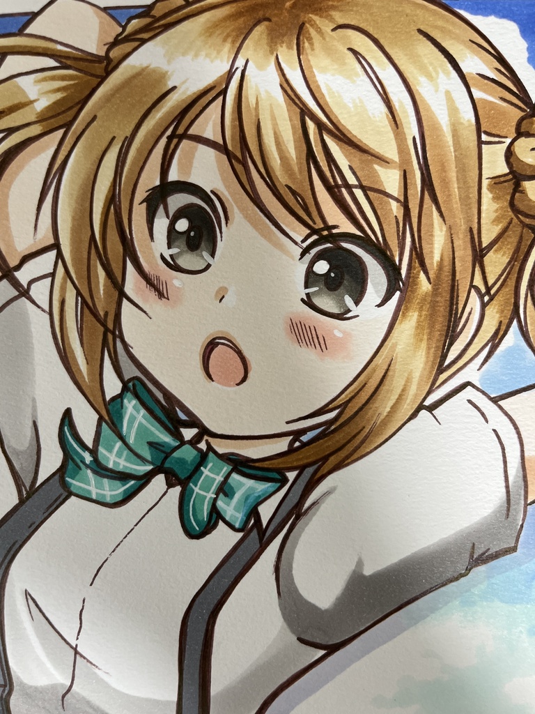 手描き同人イラスト　満潮