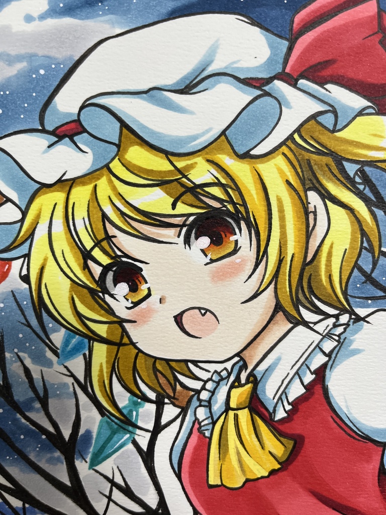 手描き同人イラスト　フランドール　東方Project
