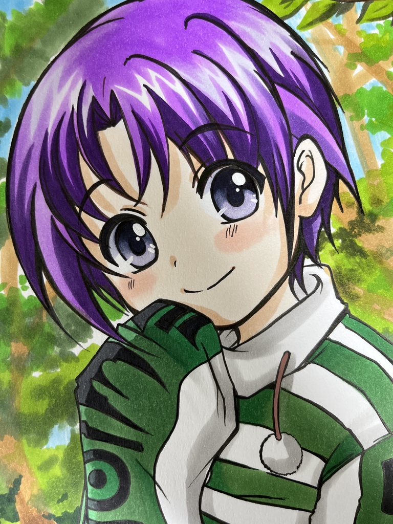 手描き同人イラスト　リオ・バクスター