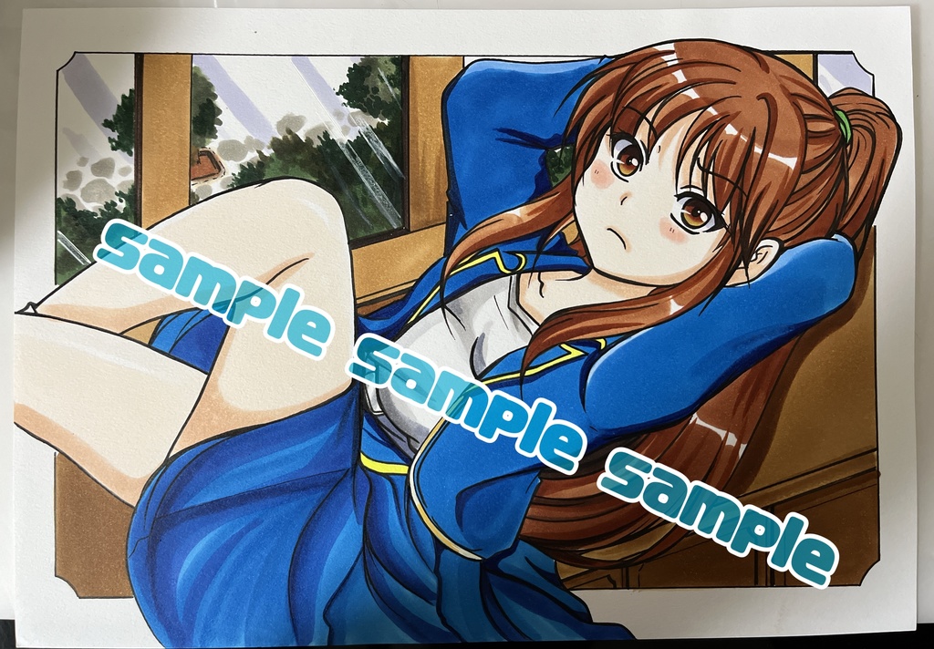 手描き同人イラスト ジャネット