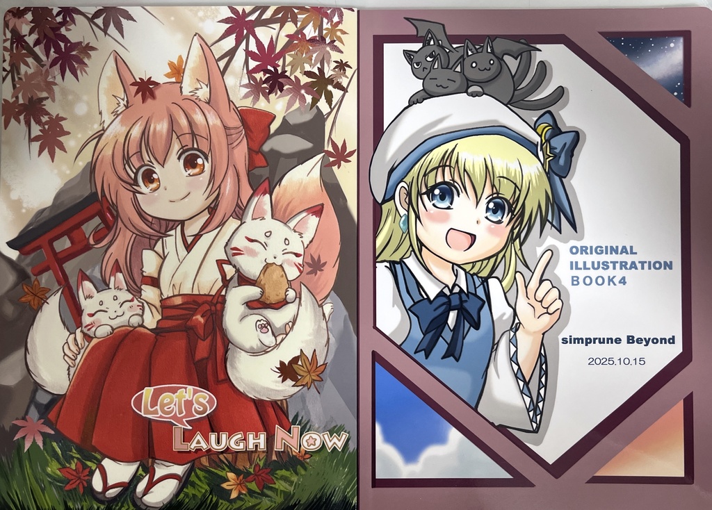 オリジナルミニイラスト集　『let's Laugh Now』