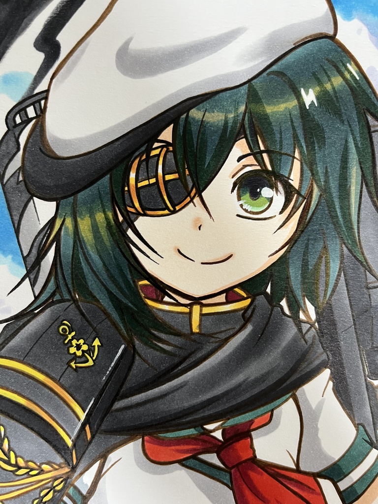 手描き同人イラスト　木曾改ニ