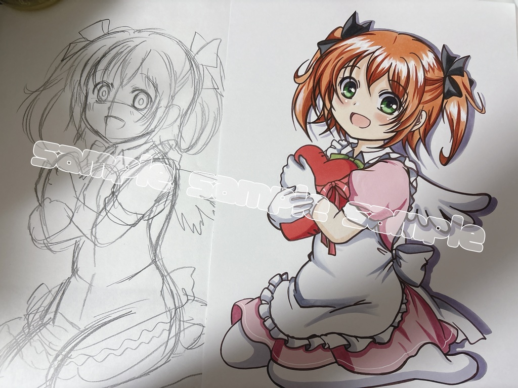 手描き同人イラスト 遥ちゃん