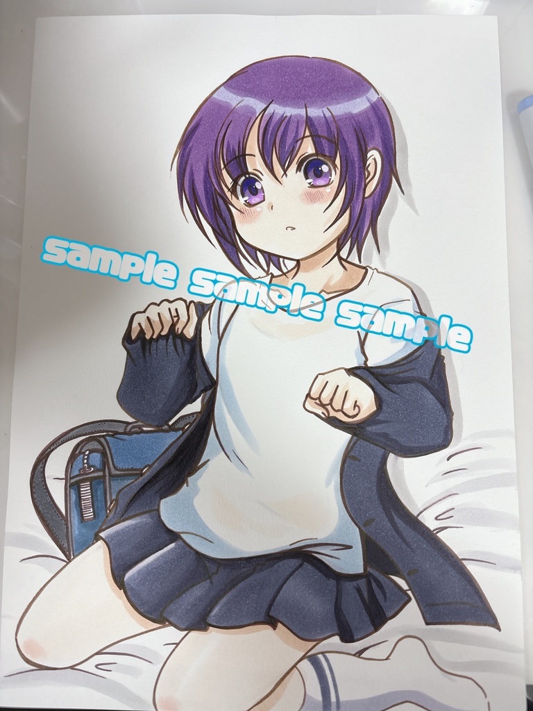 オリジナル手描きイラスト 男の子?女の子?