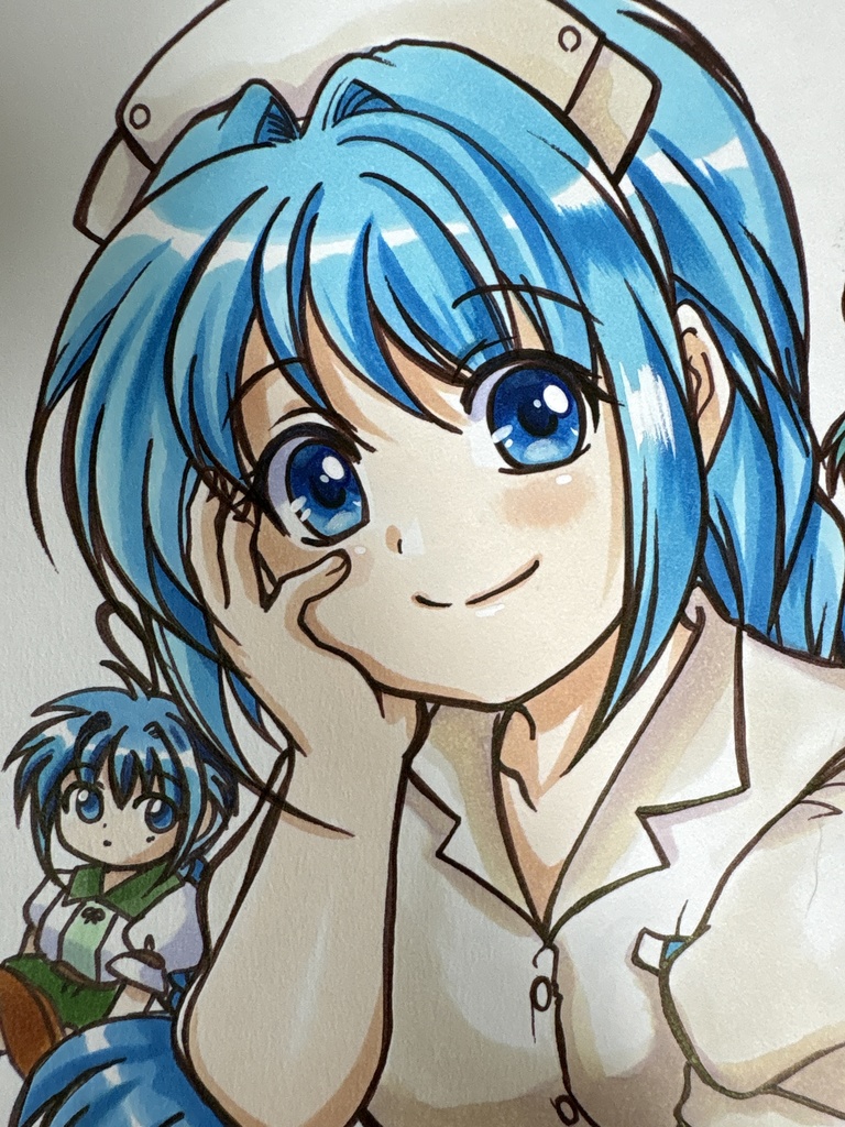 手描き同人イラスト　ウェンディナース