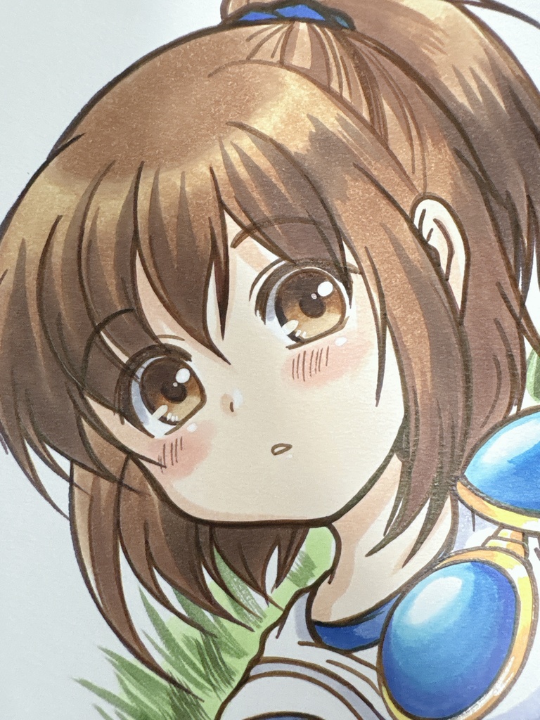 手描き同人イラスト　アルル