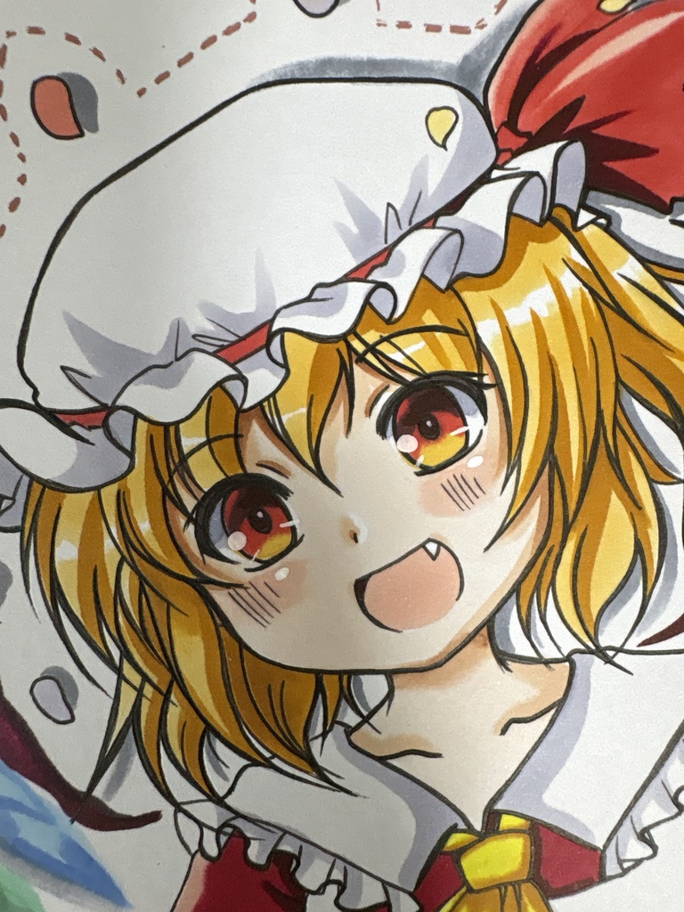 手描き同人イラスト　フランドール