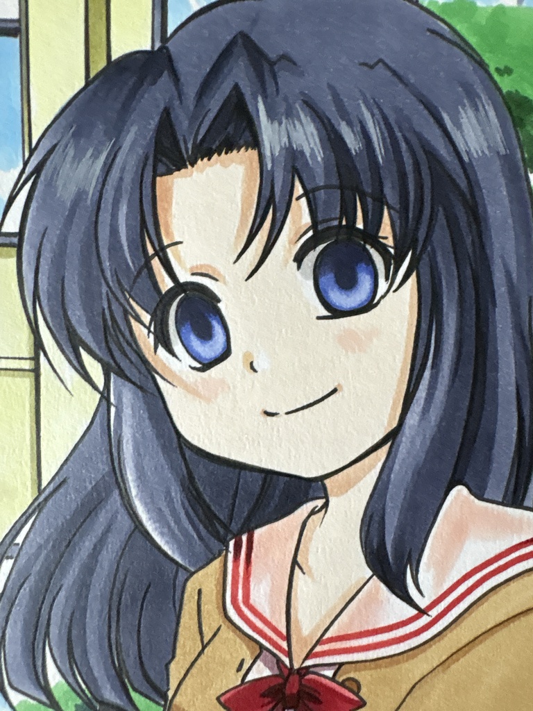 手描き同人イラスト　川名みさき