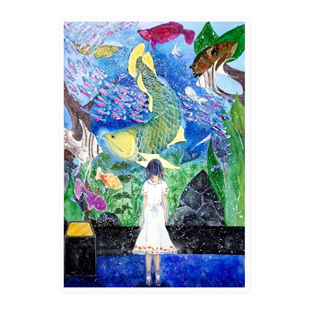 悠久の息吹ステッカー