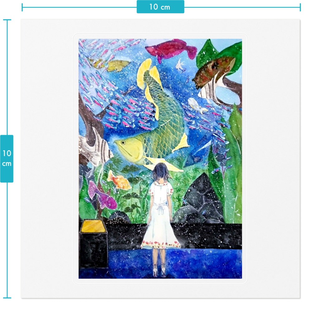 悠久の息吹ステッカー