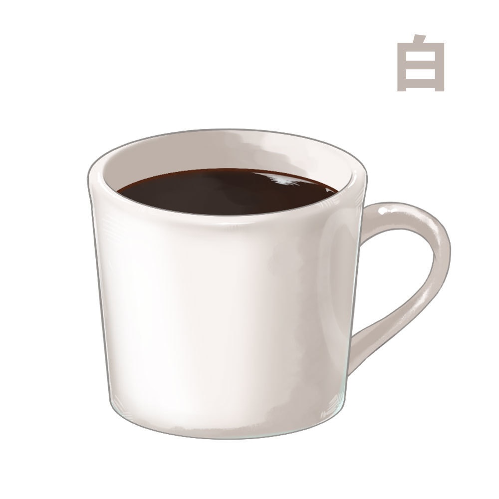 【配信素材】湯気が動くマグカップ(無地)【Vtuber向け】