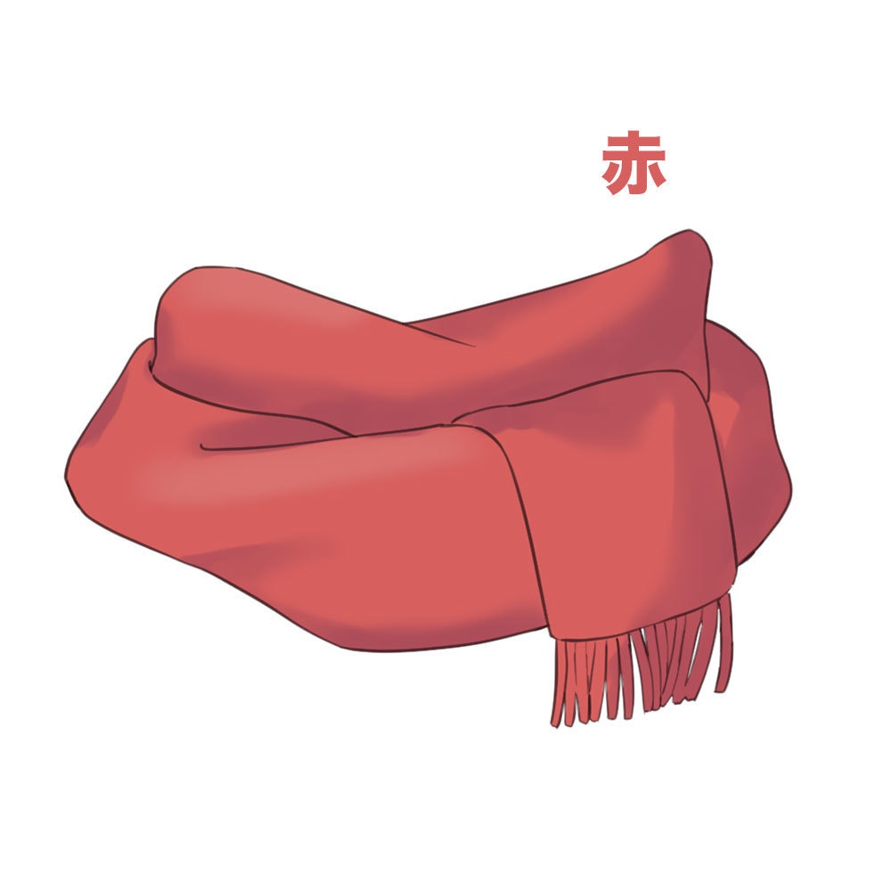 【配信素材】マフラー【Vtuber向け】