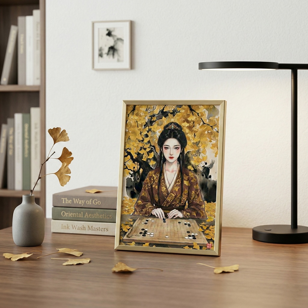 【 SV_CH005】【商用利用可】秋の花神:大喬 Da Qiao - 高精細デジタルアート