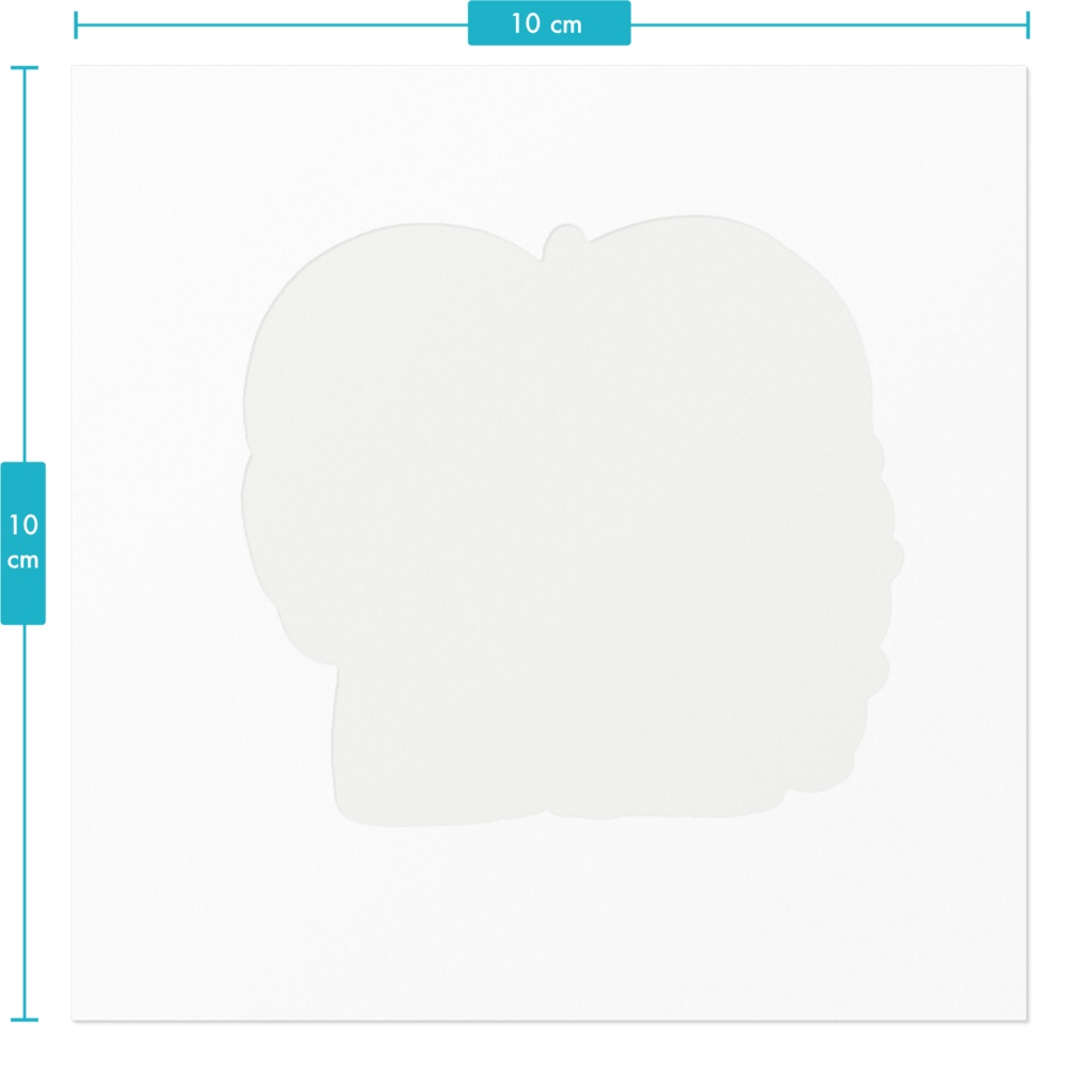 ゆきおばけちゃんステッカー